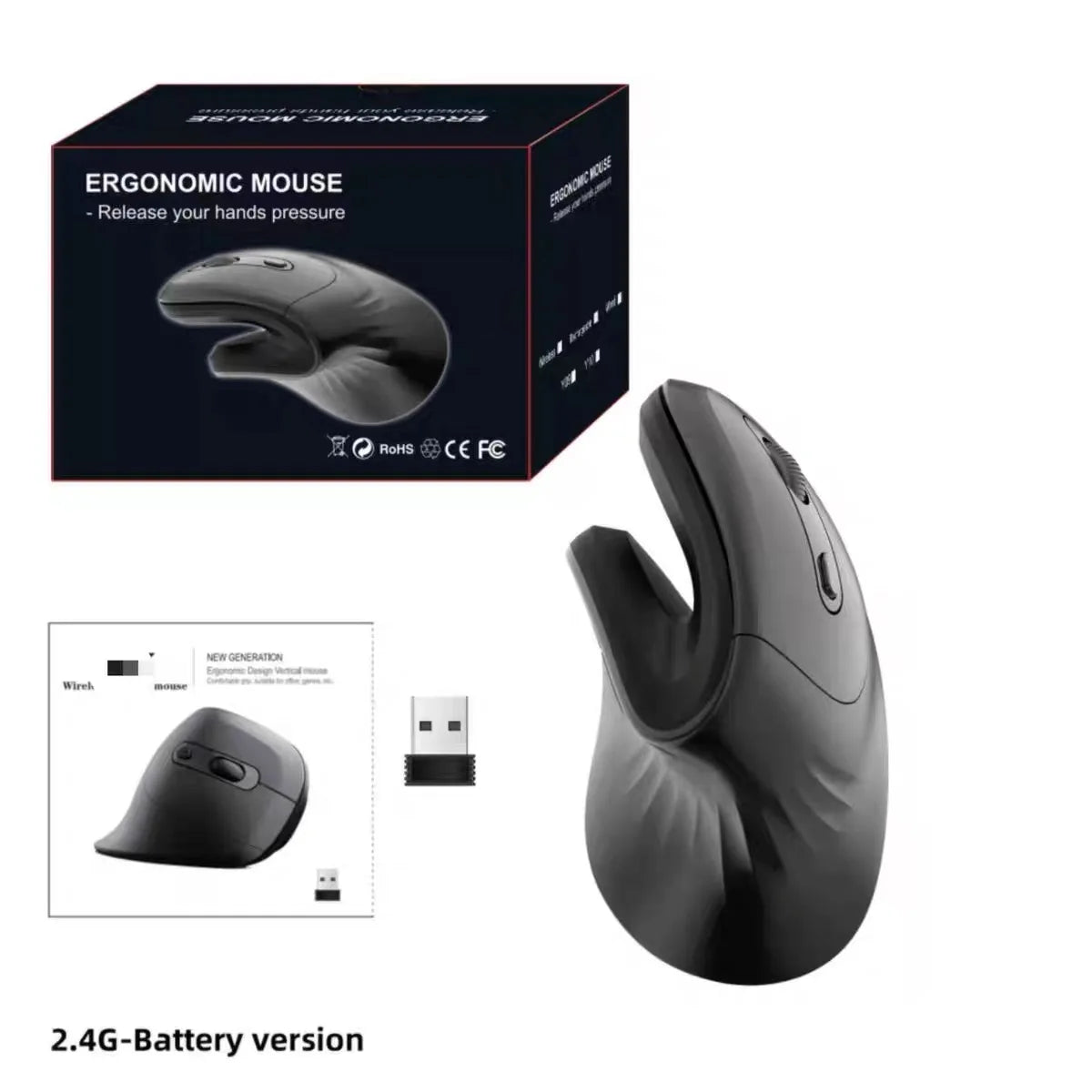 Souris Ergonomique Notyka ⭐️4,9