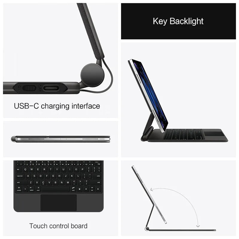 Clavier Magnétique pour Ipad           ⭐️4,9